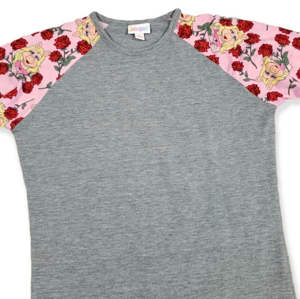LulaRoe Disney Miss Piggy Long Sleeve Tee Size XS